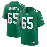Lane Johnson Philadelphia Eagles Nike Alternate Game Jersey - Kelly Green