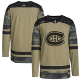 Montreal Canadiens   Logo Military Appreciation Team   Practice Jersey - Camo