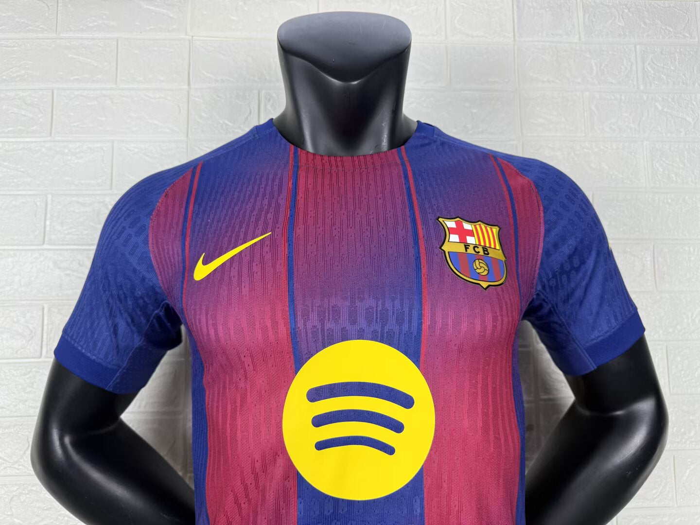 2025-26 FC Barcelona Home Player Version Jersey
