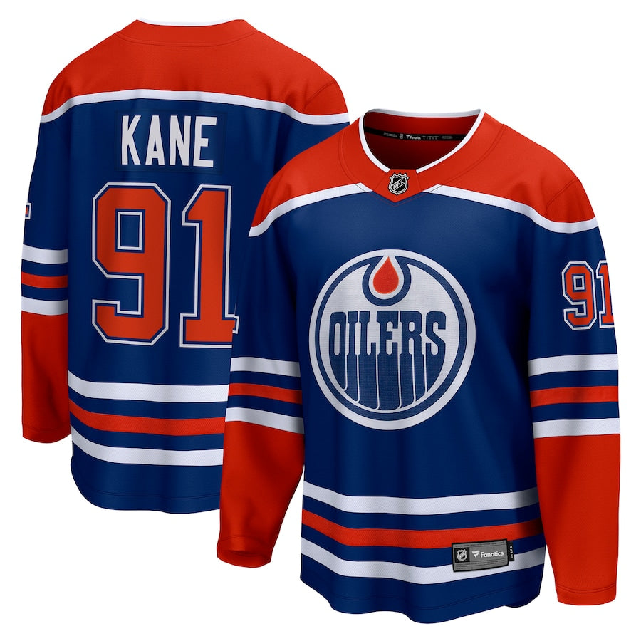 Evander Kane Edmonton Oilers   Home Breakaway  Jersey - Royal