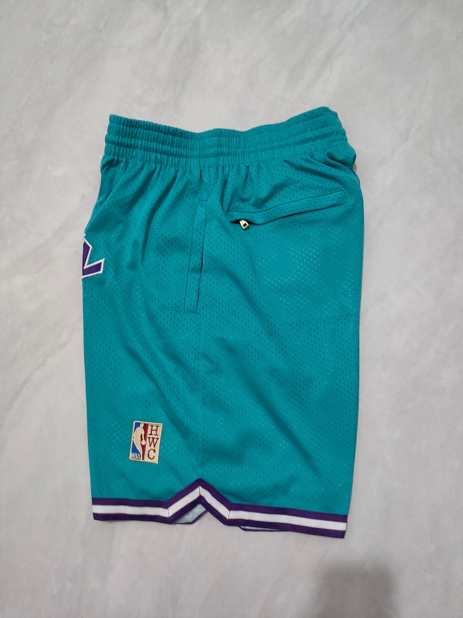 JUST DON Charlotte Hornets Pocket Shorts