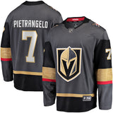 Men's Vegas Golden Knights Alex Pietrangelo Fanatics Black Breakaway Player Jersey