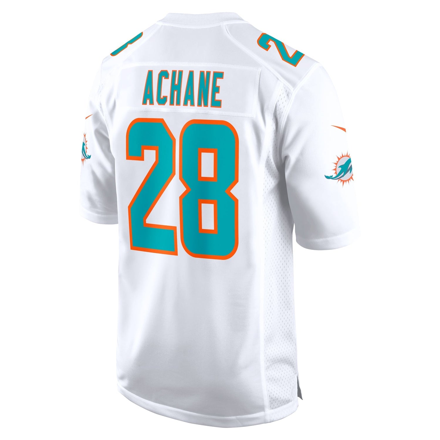 Devon Achane Miami Dolphins Nike   Game Jersey - White