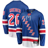 Chris Kreider New York Rangers   Home Breakaway  Jersey - Blue