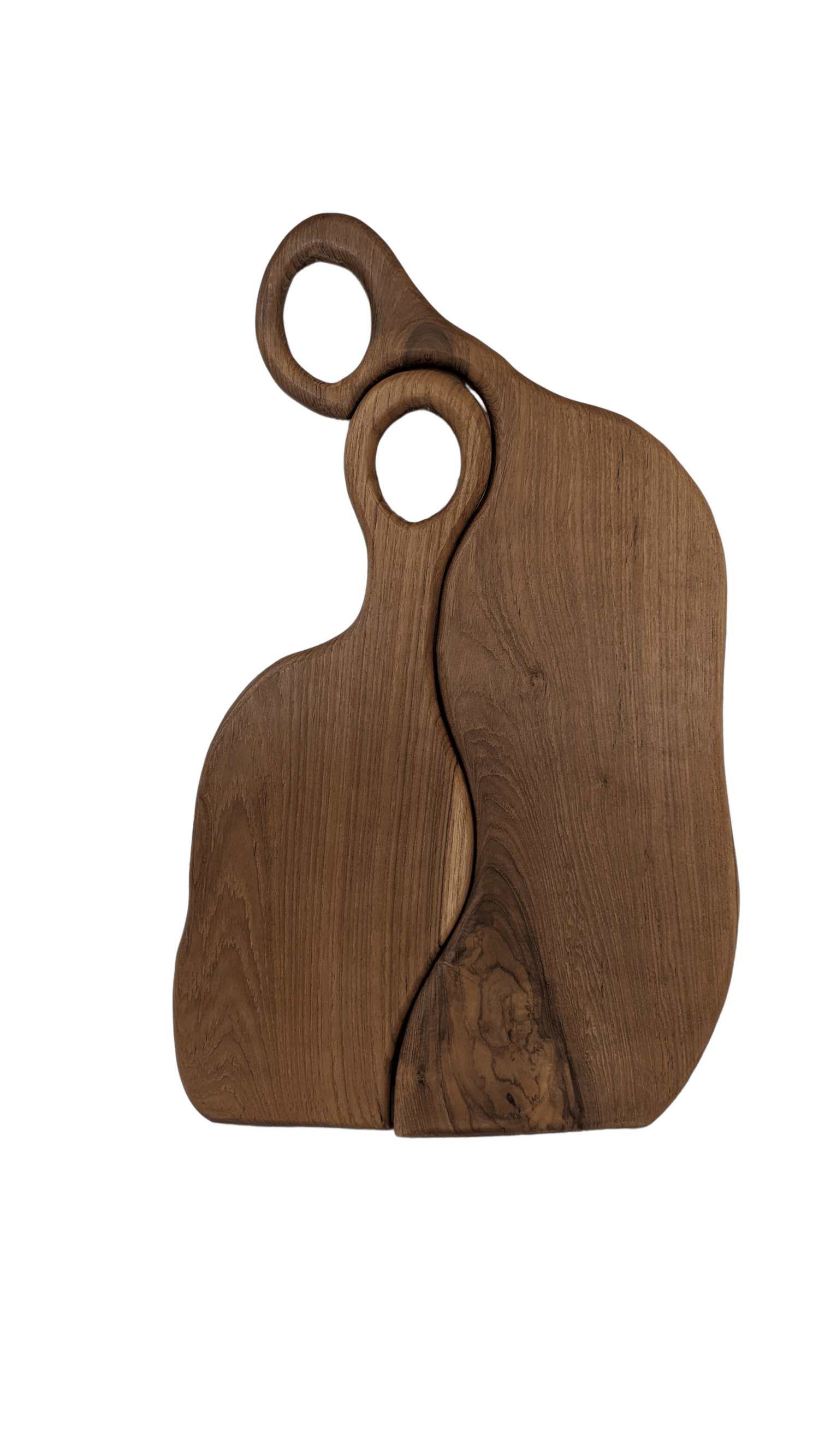 The Duo Teak Wood Charcuterie Cutting Board