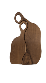 The Duo Teak Wood Charcuterie Cutting Board