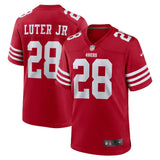 Darrell Luter Jr. San Francisco 49ers Nike  Game Jersey -  Scarlet