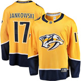 Mark Jankowski Nashville Predators   Premier Breakaway  Jersey - Gold