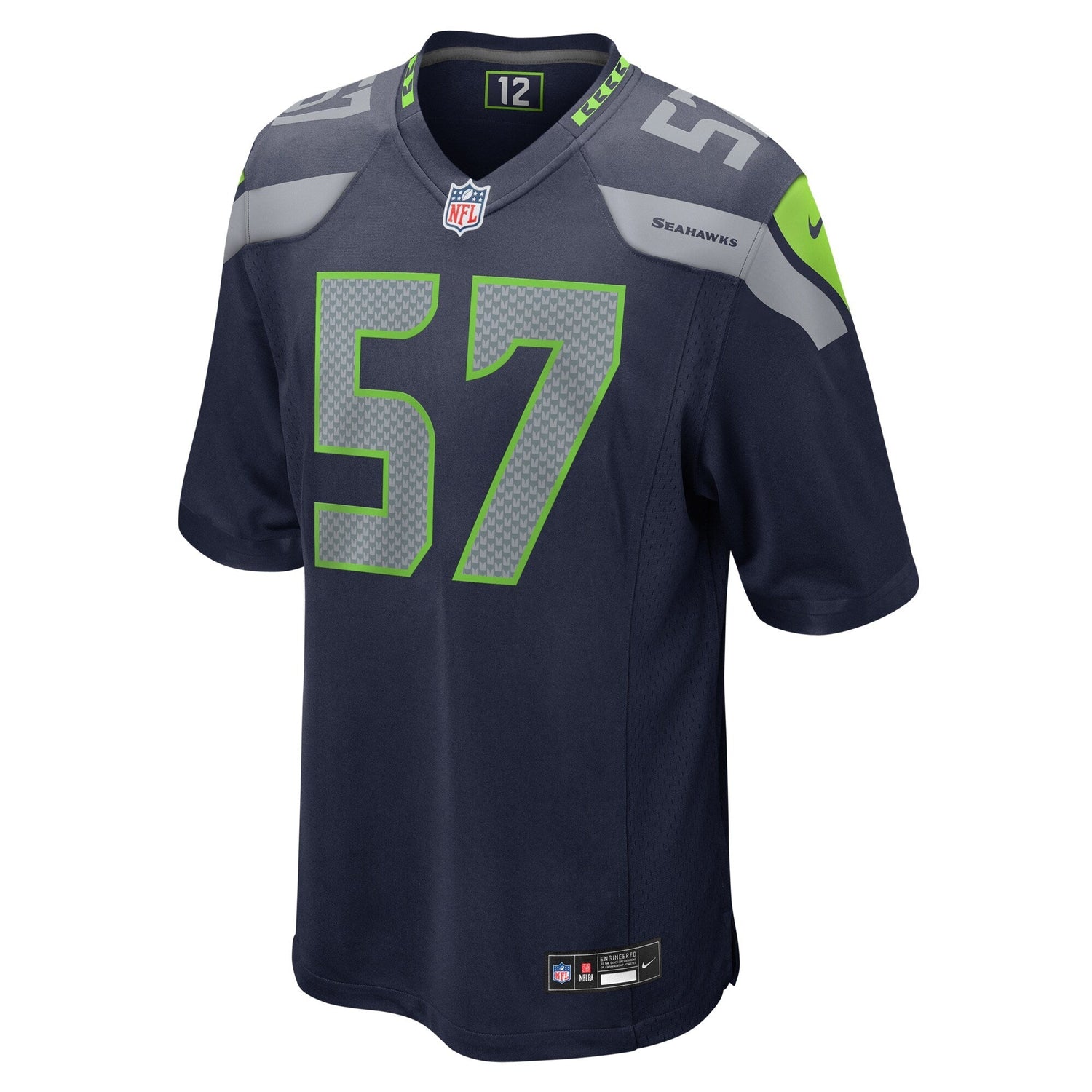 Frank Clark Seattle Seahawks Nike  Game Jersey - College Navy