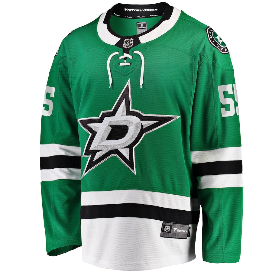 Thomas Harley Dallas Stars   Home Premier Breakaway  Jersey - Kelly Green