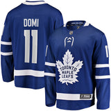 Max Domi Toronto Maple Leafs  Home Breakaway Jersey - Blue