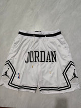 JUST DON Jordan White Pocket Shorts