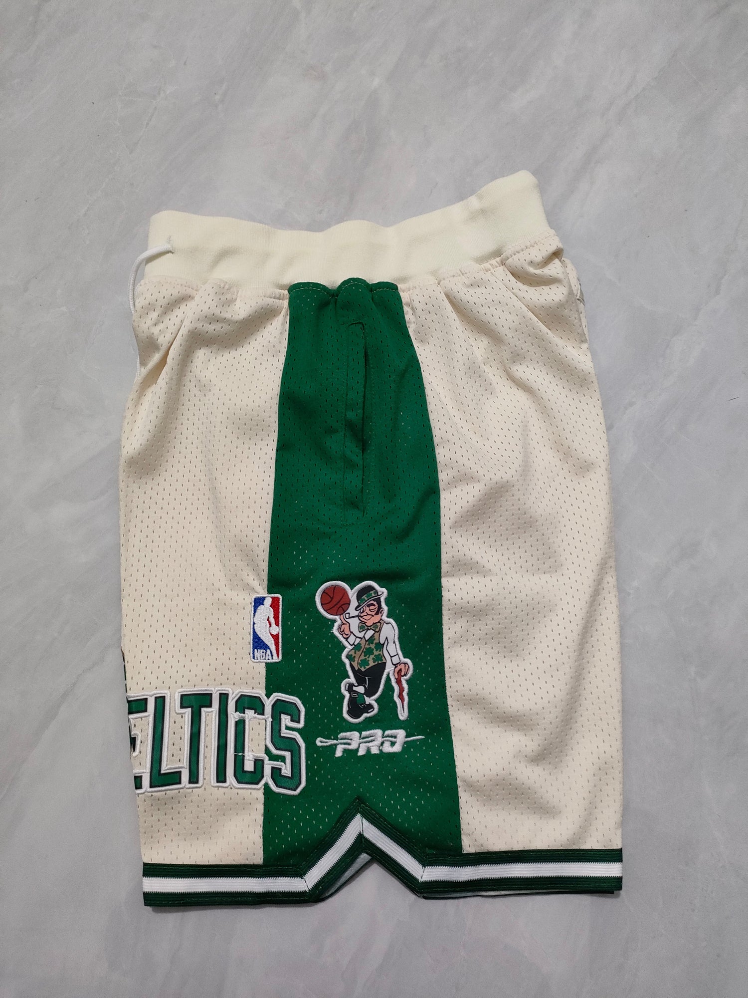 JUST DON Boston Celtics Pocket Shorts