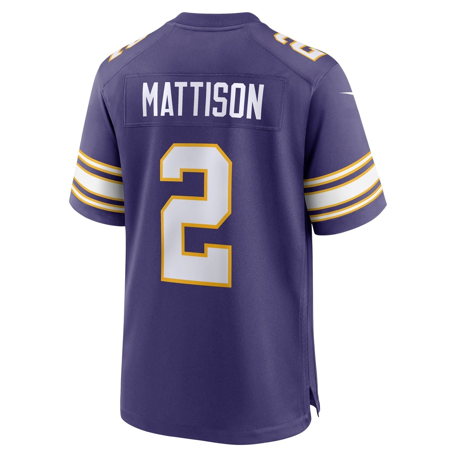 Alexander Mattison Minnesota Vikings Nike Classic   Game Jersey - Purple