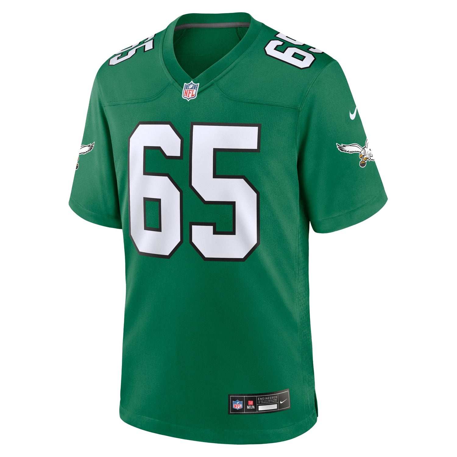 Lane Johnson Philadelphia Eagles Nike Alternate Game Jersey - Kelly Green