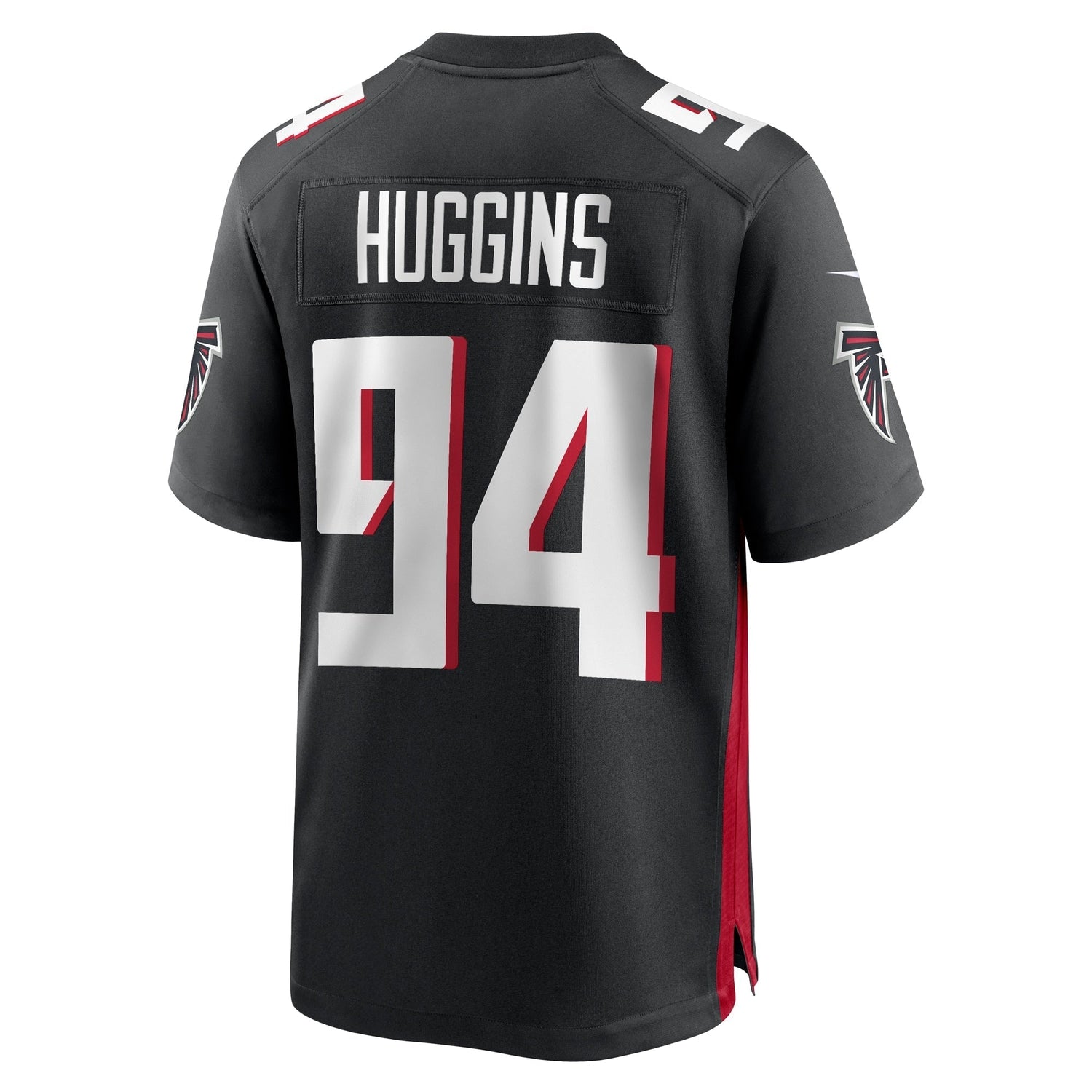 Albert Huggins Atlanta Falcons Nike Team Game Jersey -  Black