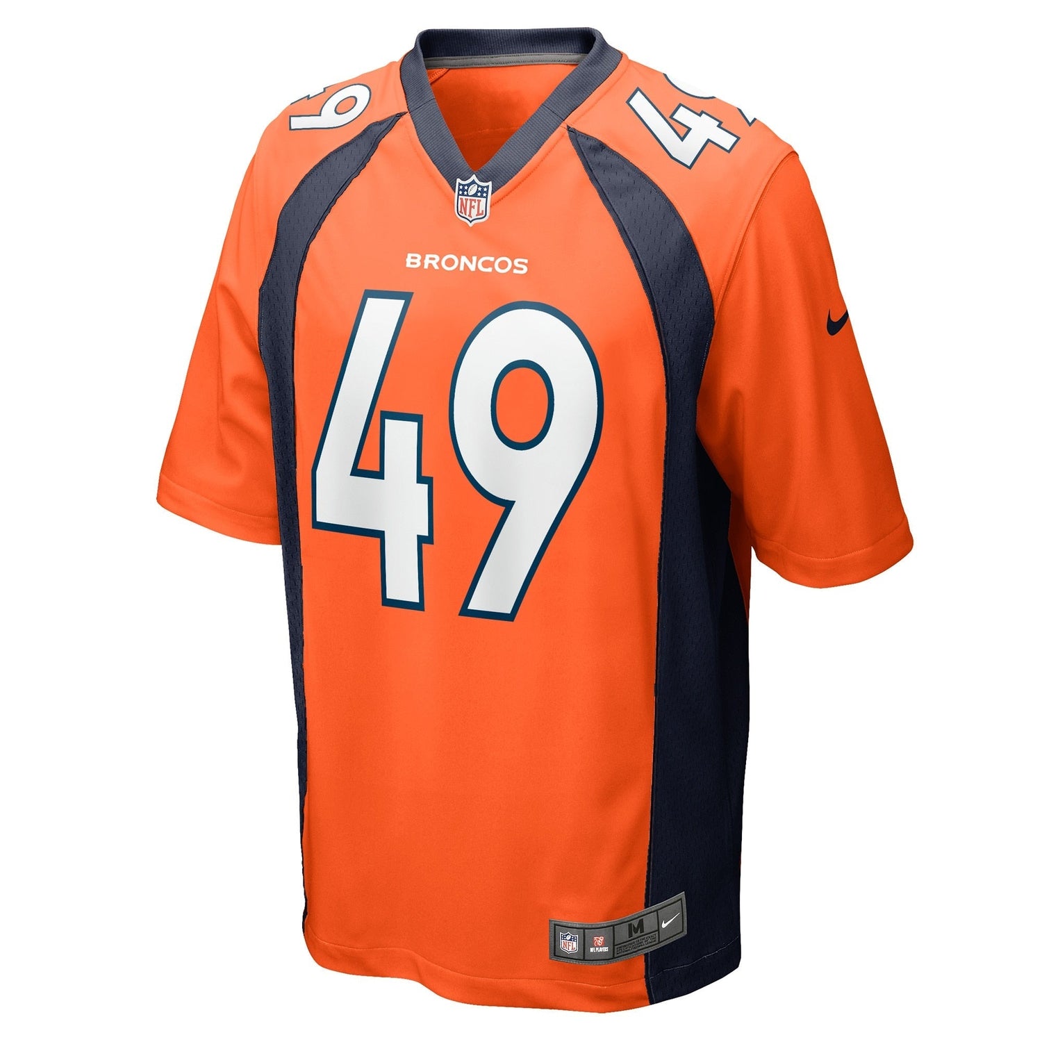Alex Singleton Denver Broncos Nike Game   Jersey - Orange