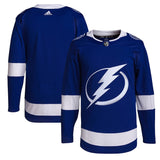 Men's Tampa Bay Lightning adidas Royal Home Primegreen Authentic Jersey