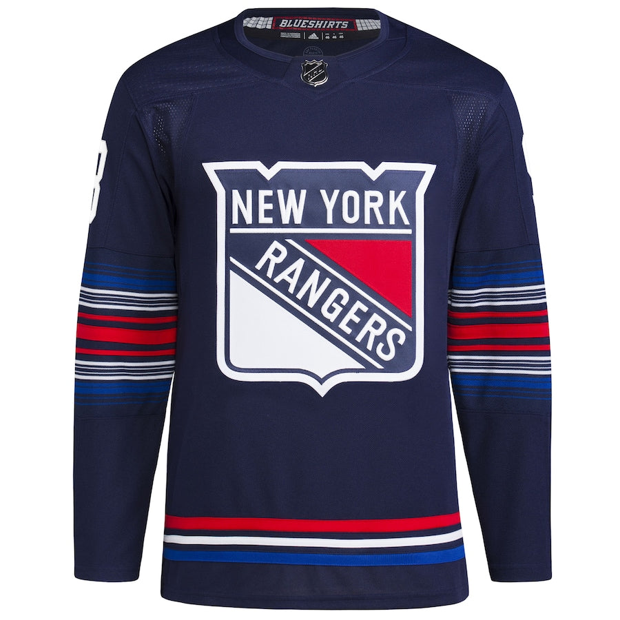 Mika Zibanejad New York Rangers   Alternate   Primegreen  Jersey - Navy