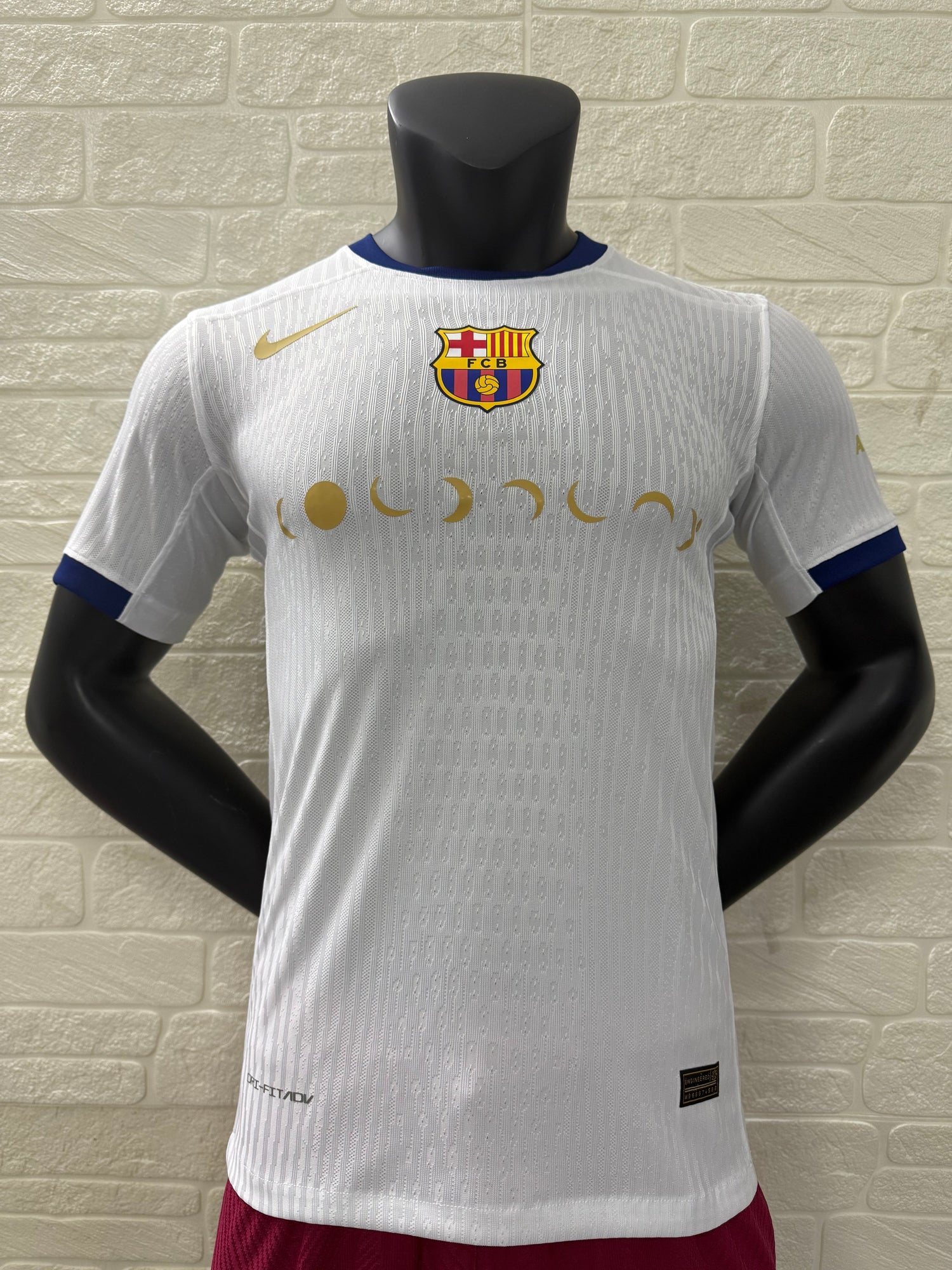 2025-26 FC Barcelona Special Edition White Player Version Jersey