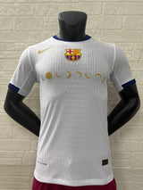 2025-26 FC Barcelona Special Edition White Player Version Jersey