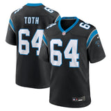 Brett Toth Carolina Panthers Nike  Game Jersey -  Black
