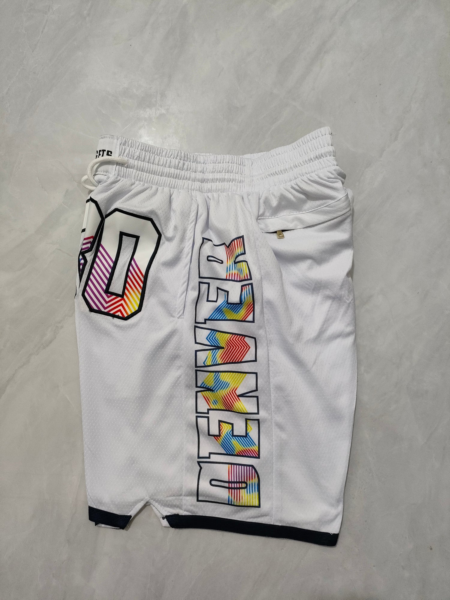 JUST DON Denver Nuggets Pocket Shorts
