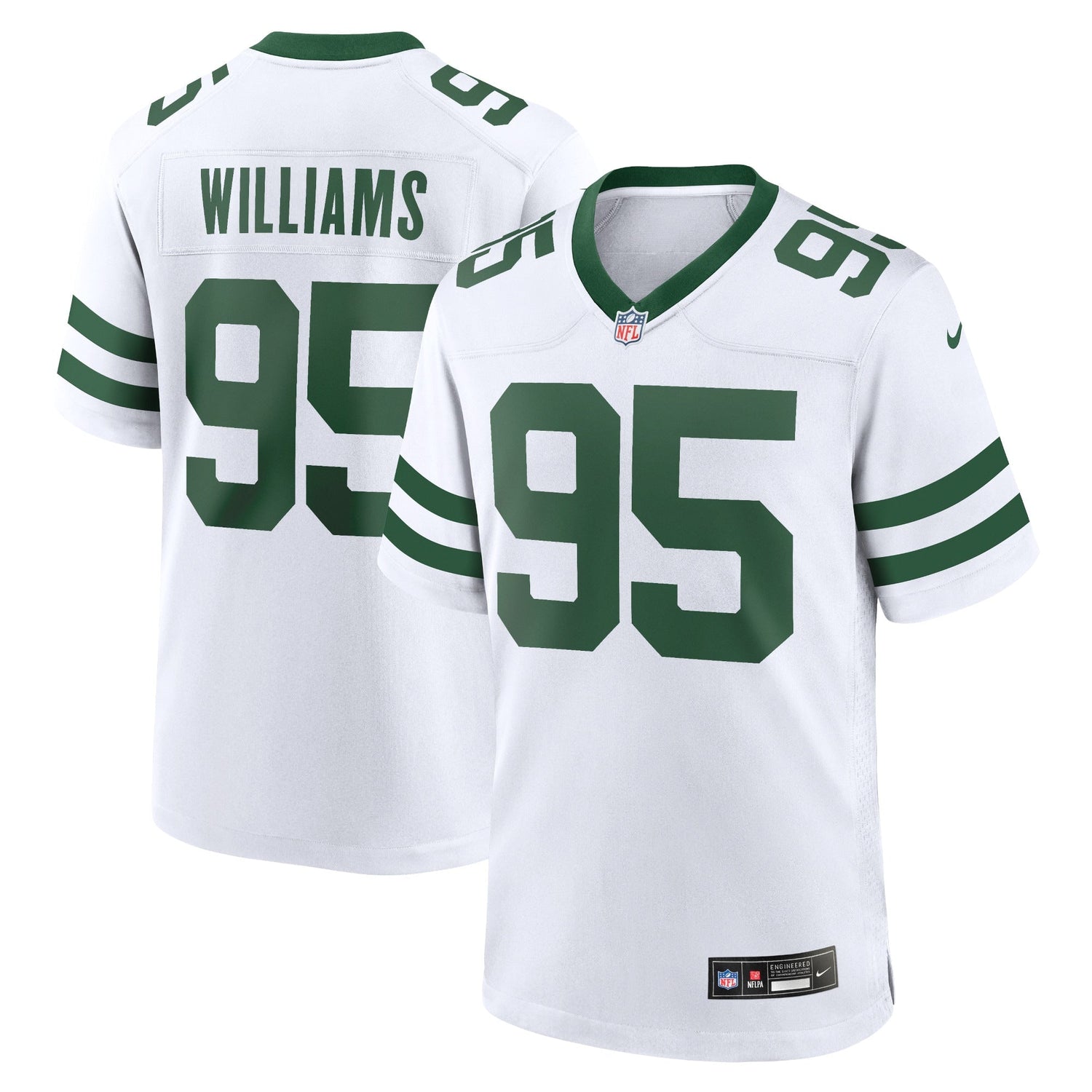 Quinnen Williams New York Jets Nike Game Jersey - Legacy White
