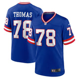 Andrew Thomas New York Giants Nike Classic   Game Jersey - Royal