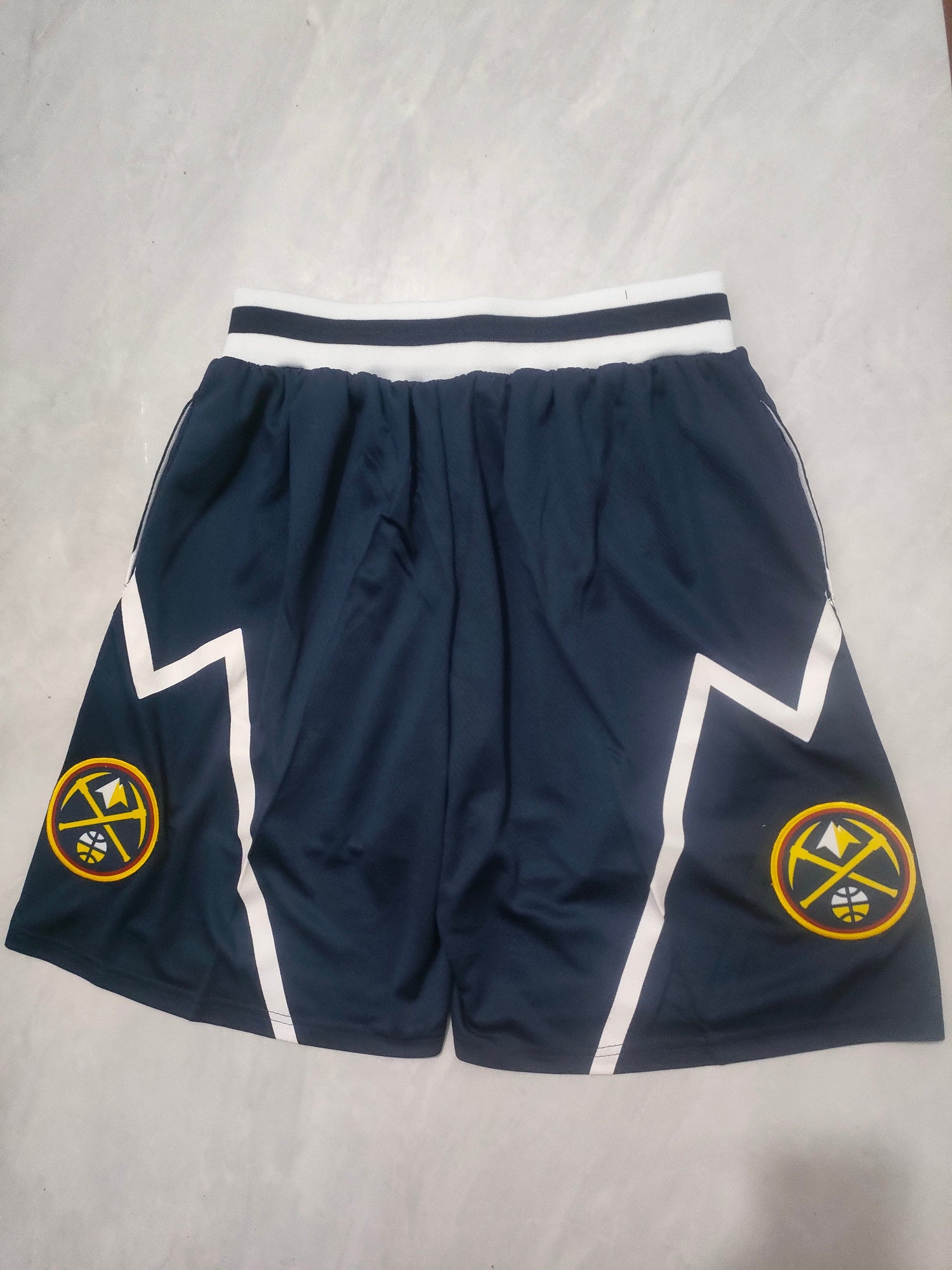 Denver Nuggets blue shorts
