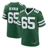 Xavier Newman New York Jets Nike Team Game Jersey - Legacy Green
