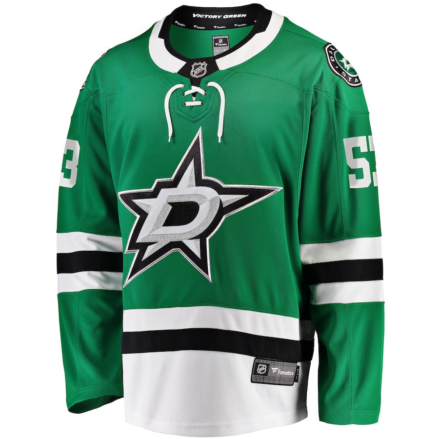 Wyatt Johnston Dallas Stars   Home Breakaway  Jersey - Kelly Green