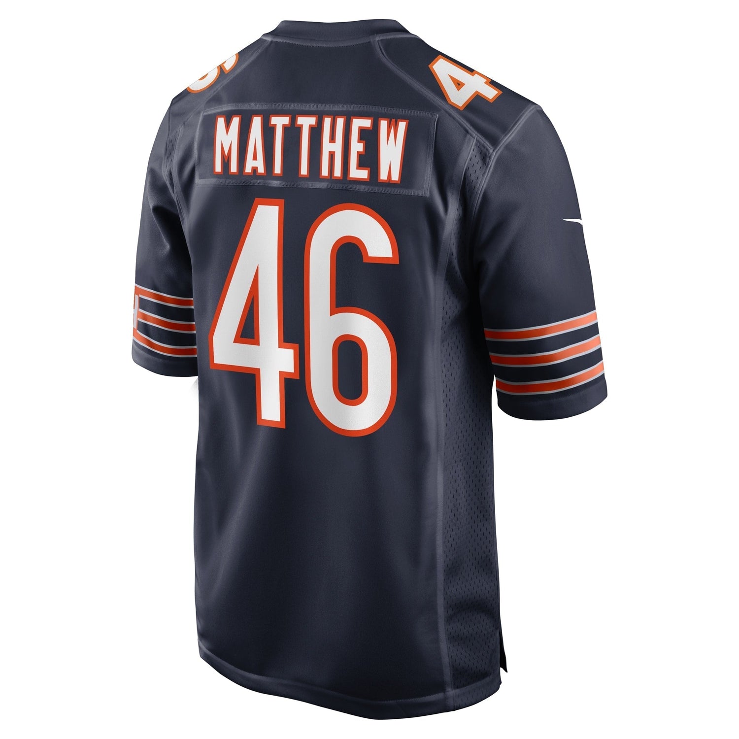 Christian Matthew Chicago Bears Nike  Game Jersey -  Navy