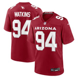 Carlos Watkins Arizona Cardinals Nike Game   Jersey - Cardinal