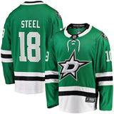 Sam Steel Dallas Stars   Home Breakaway Jersey - Kelly Green