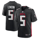 Drake London Atlanta Falcons Nike   Game Jersey - Black