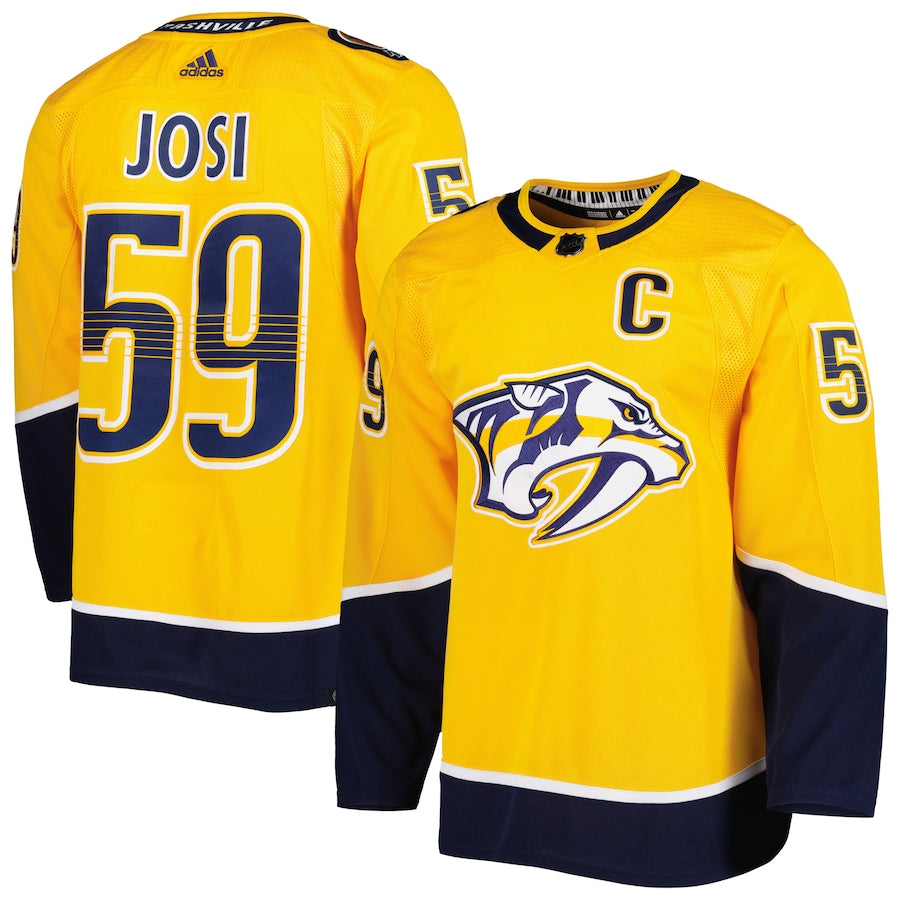 Roman Josi Nashville Predators   Primegreen   Jersey - Gold