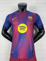 2025-26 FC Barcelona Home Player Version Jersey