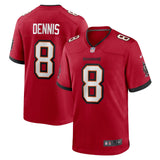 SirVocea Dennis Tampa Bay Buccaneers Nike Game Jersey - Red