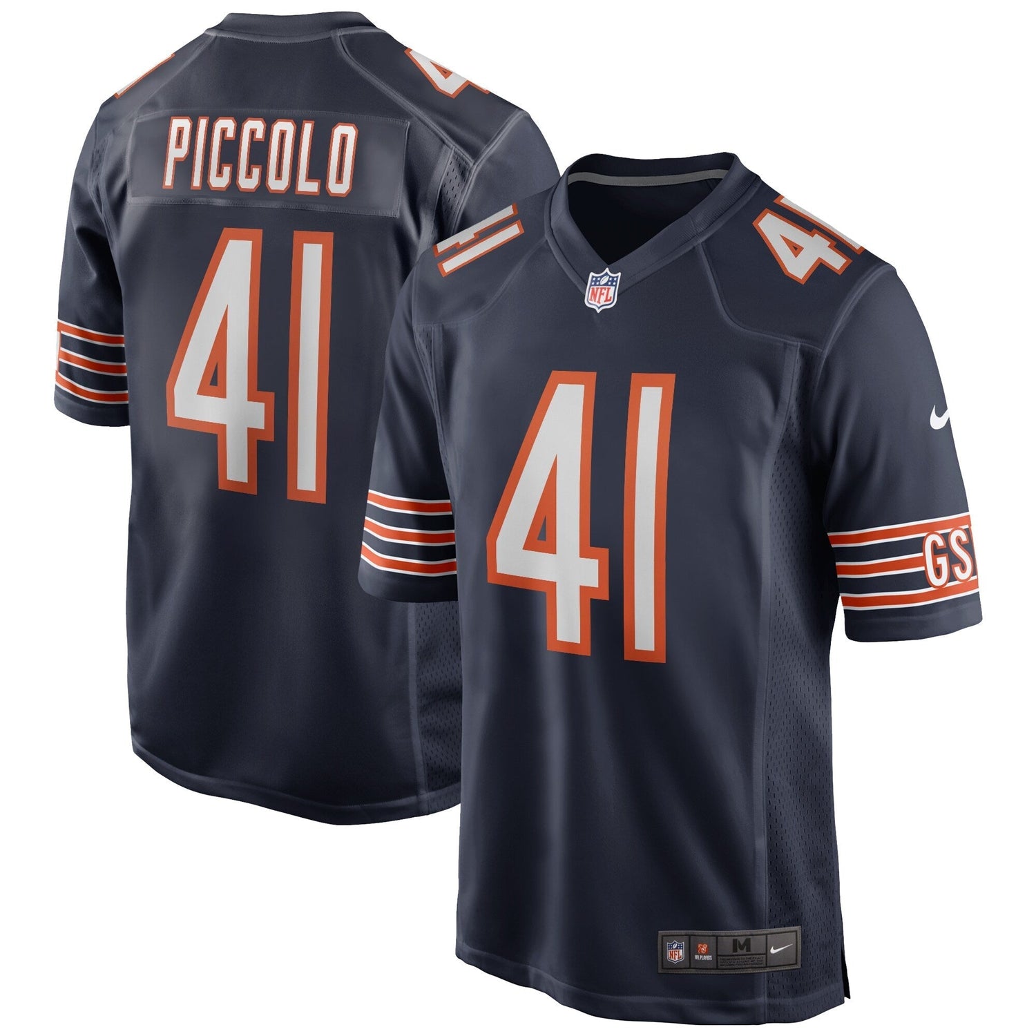 Brian Piccolo Chicago Bears Nike Game Retired   Jersey - Navy