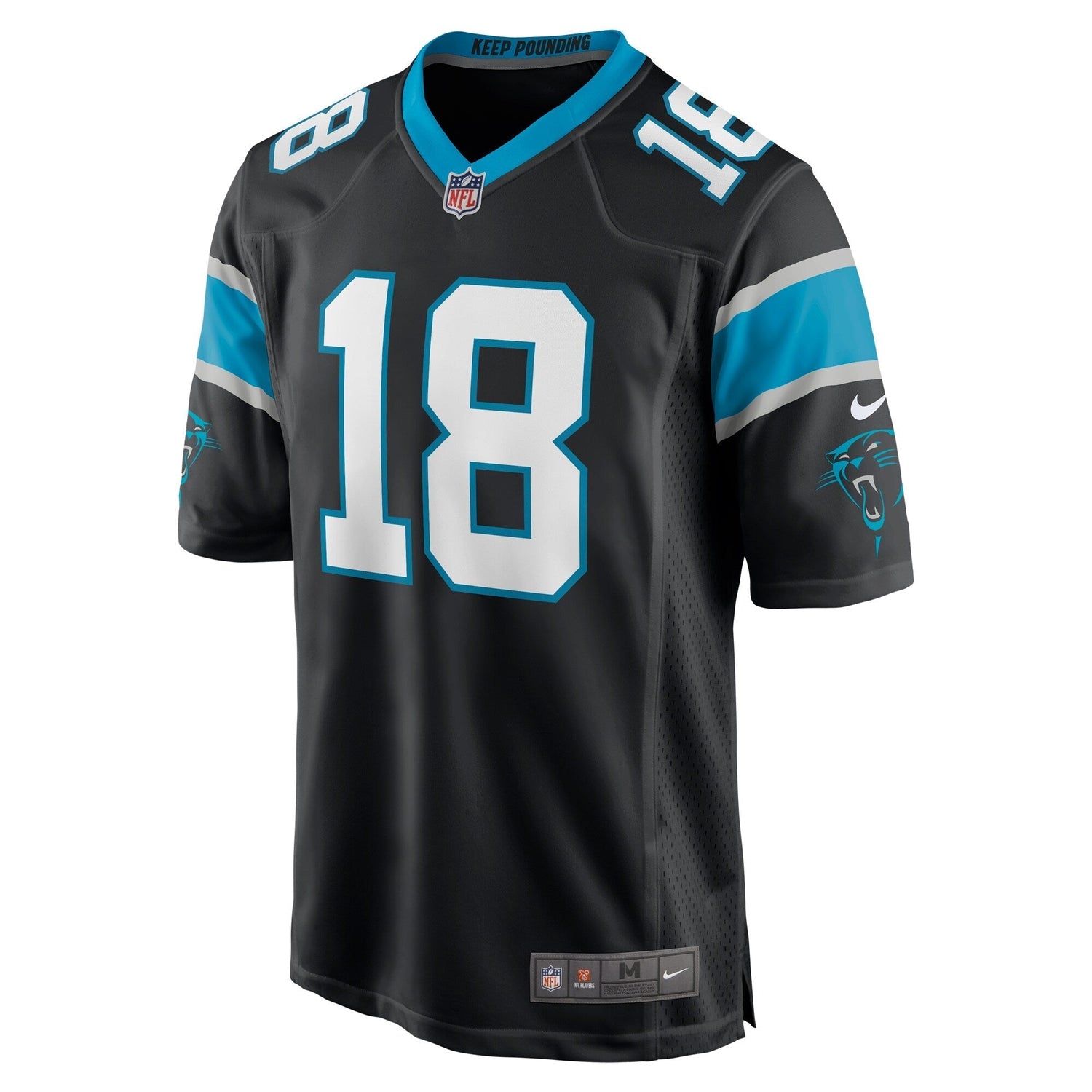 Damiere Byrd Carolina Panthers Nike Game   Jersey - Black
