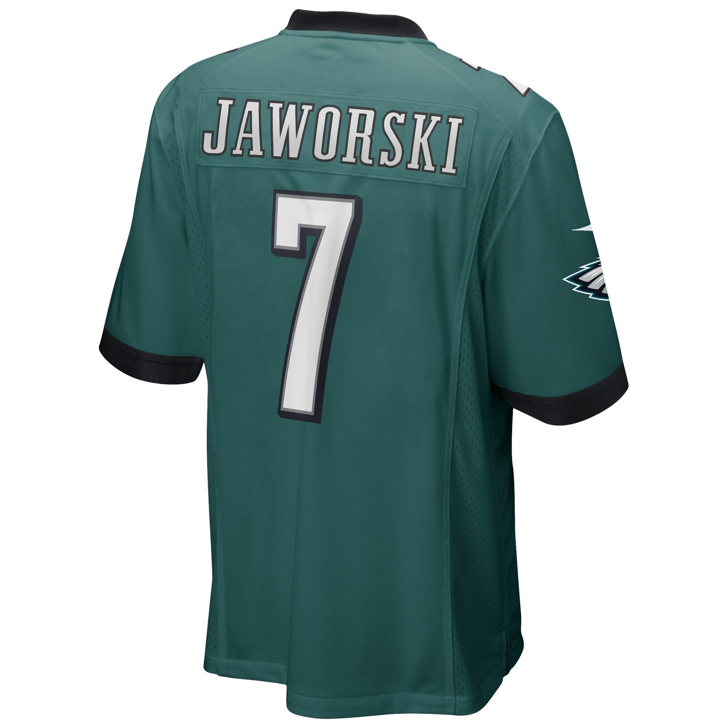 Ron Jaworski Philadelphia Eagles Nike Game Retired   Jersey - Midnight Green