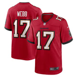 Raleigh Webb Tampa Bay Buccaneers Nike  Game Jersey -  Red