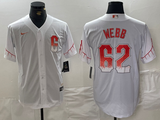 Men's San Francisco Giants Logan Webb #62 White City Connect  Player Jersey