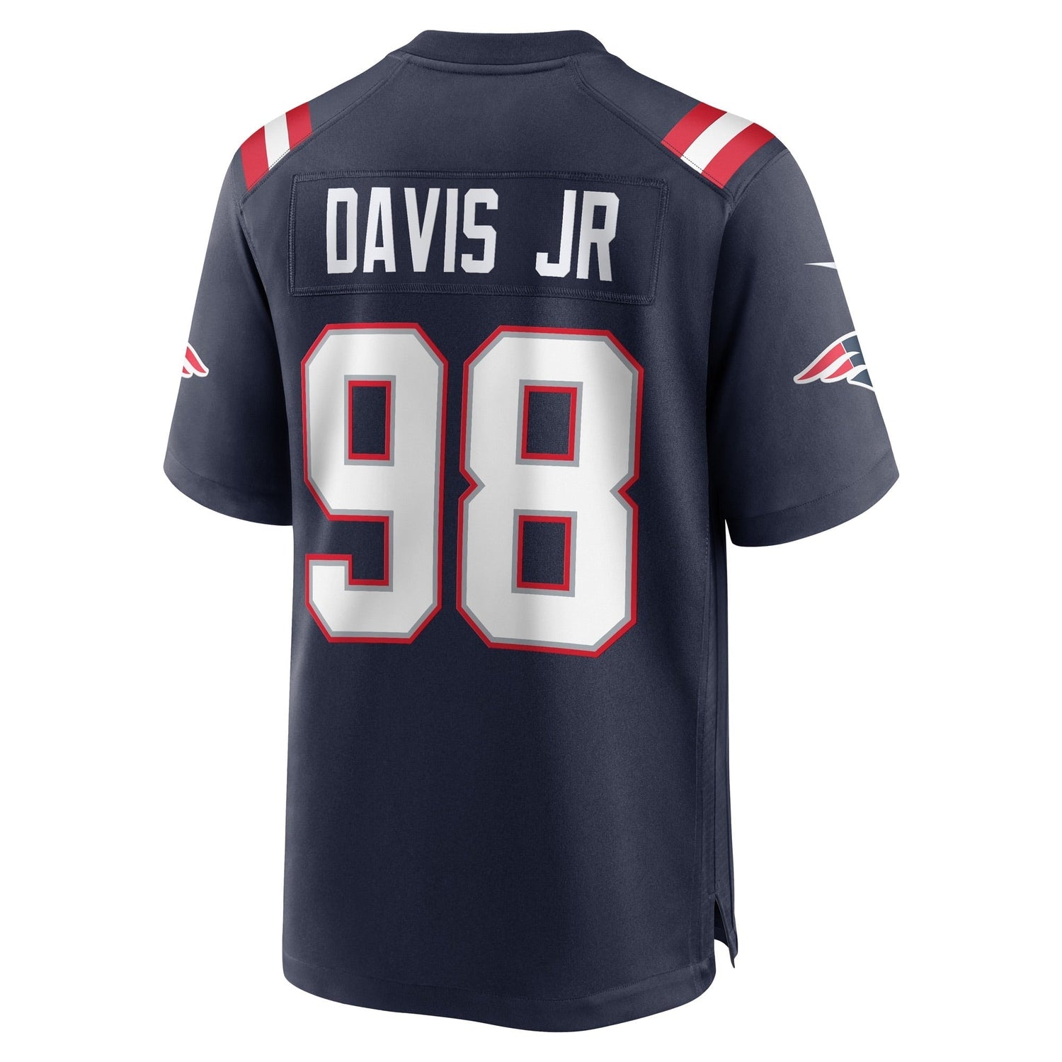 Carl Davis Jr. New England Patriots Nike Game   Jersey - Navy