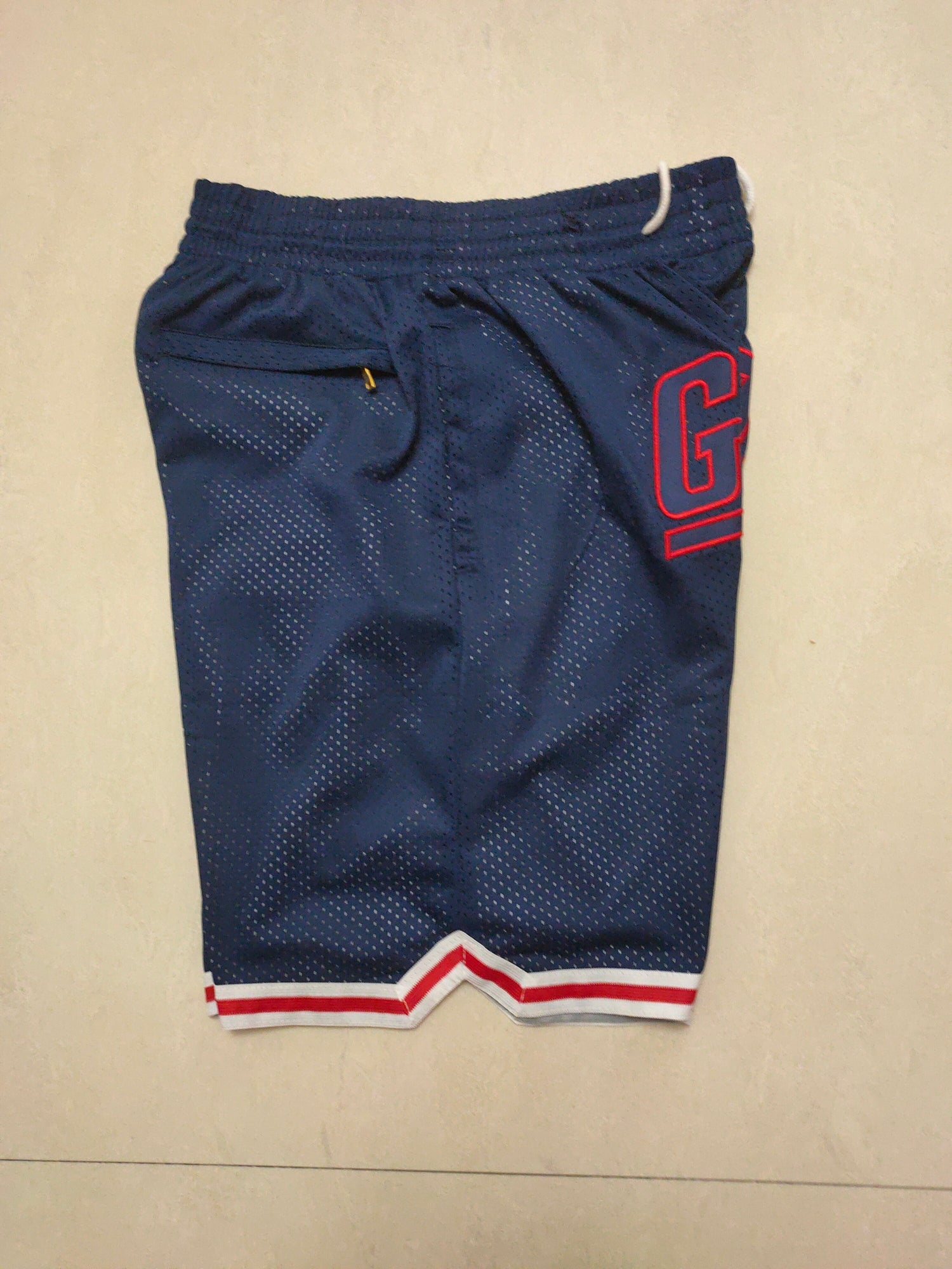 JUST DON New York Giants Pocket Shorts