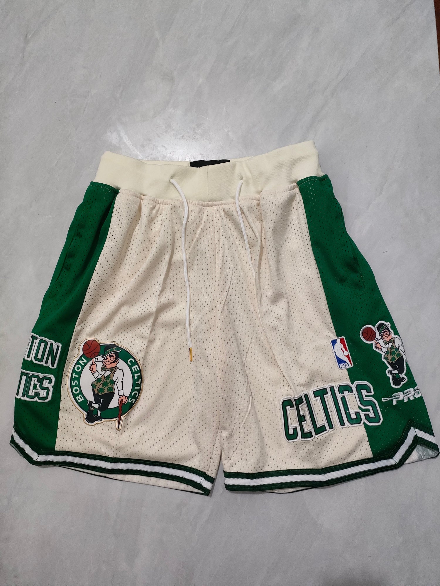 JUST DON Boston Celtics Pocket Shorts