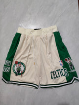 JUST DON Boston Celtics Pocket Shorts