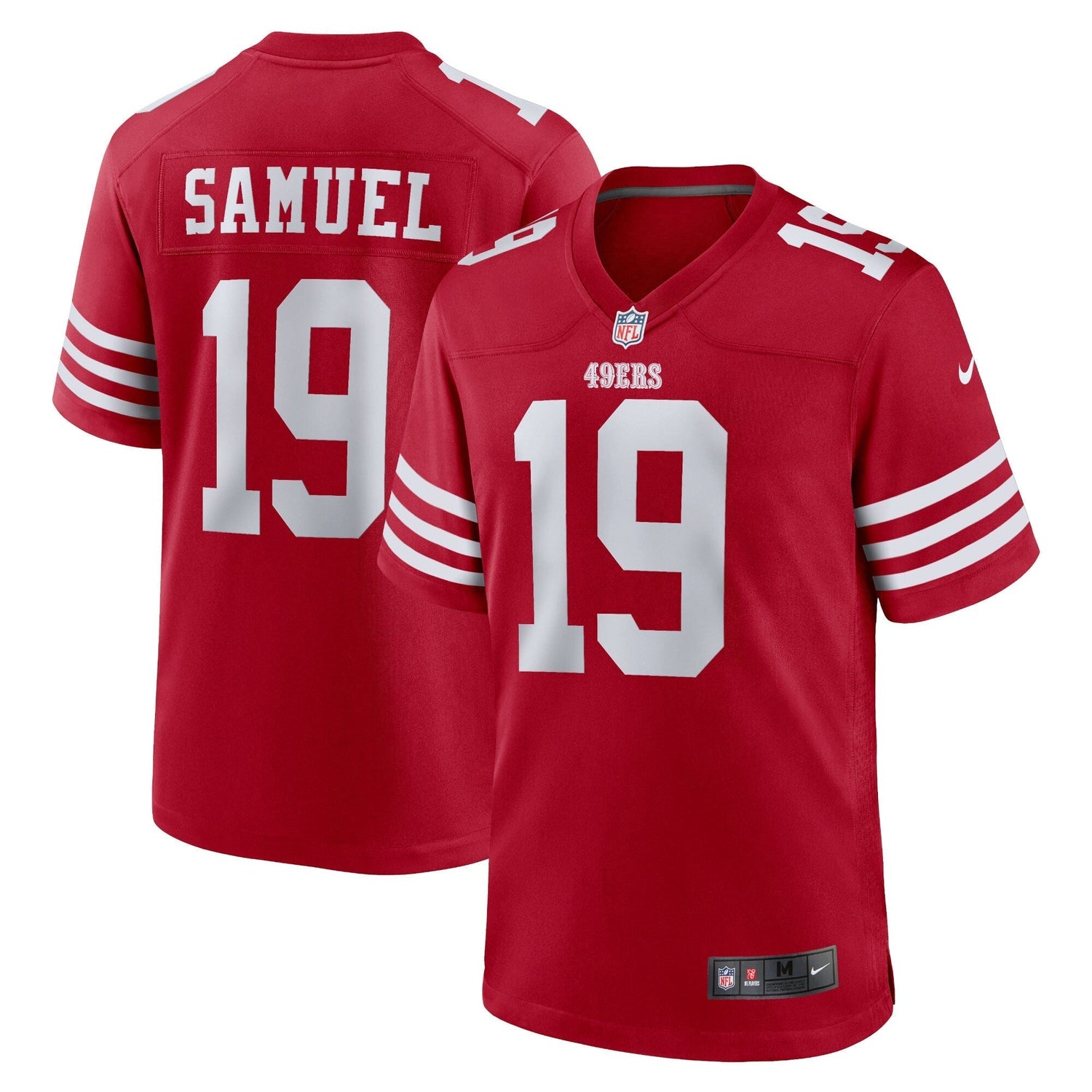 Deebo Samuel San Francisco 49ers Nike Team Game Jersey - Scarlet