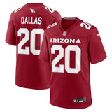 DeeJay Dallas Arizona Cardinals Nike Team Game Jersey -  Cardinal